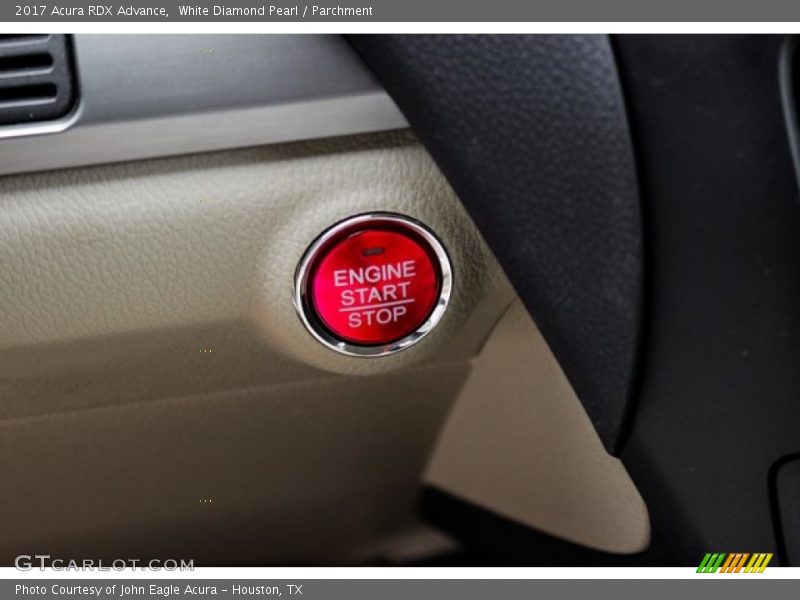 White Diamond Pearl / Parchment 2017 Acura RDX Advance