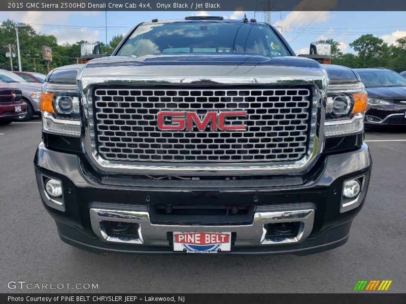 Onyx Black / Jet Black 2015 GMC Sierra 2500HD Denali Crew Cab 4x4