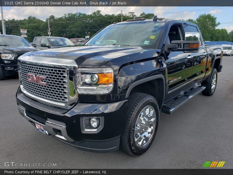 Onyx Black / Jet Black 2015 GMC Sierra 2500HD Denali Crew Cab 4x4