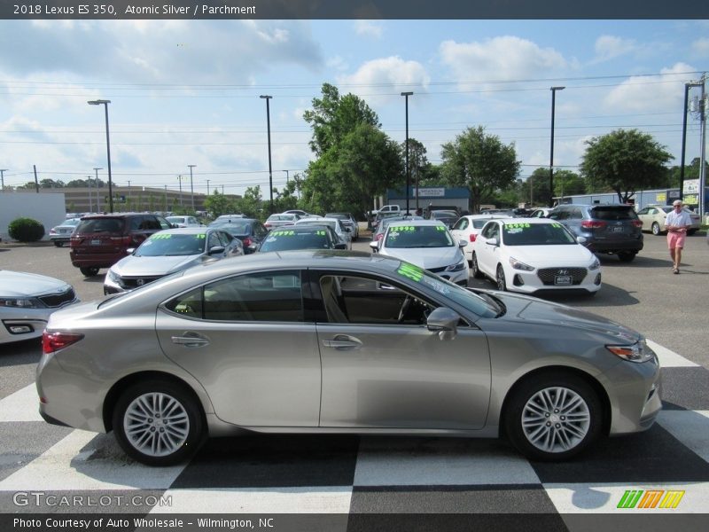 Atomic Silver / Parchment 2018 Lexus ES 350