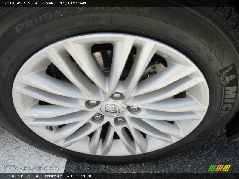 Atomic Silver / Parchment 2018 Lexus ES 350