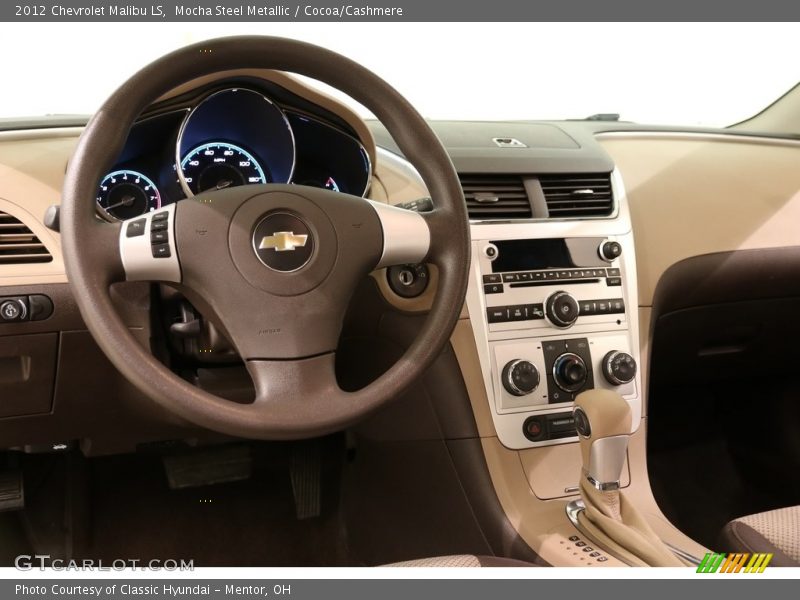 Mocha Steel Metallic / Cocoa/Cashmere 2012 Chevrolet Malibu LS