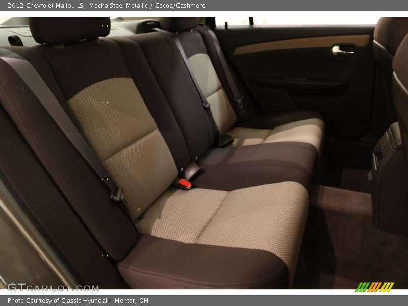 Mocha Steel Metallic / Cocoa/Cashmere 2012 Chevrolet Malibu LS