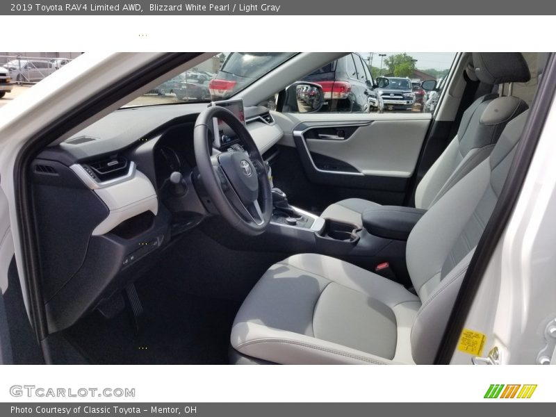 Front Seat of 2019 RAV4 Limited AWD