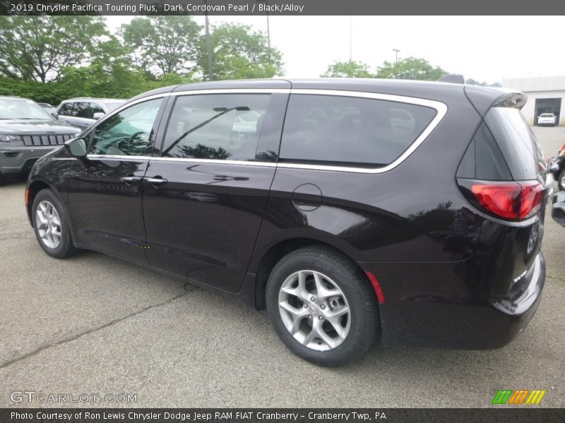 Dark Cordovan Pearl / Black/Alloy 2019 Chrysler Pacifica Touring Plus