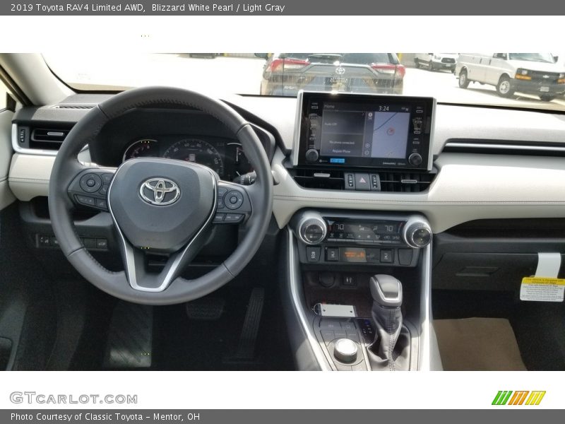 Dashboard of 2019 RAV4 Limited AWD