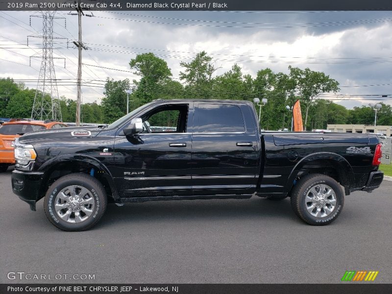  2019 2500 Limited Crew Cab 4x4 Diamond Black Crystal Pearl