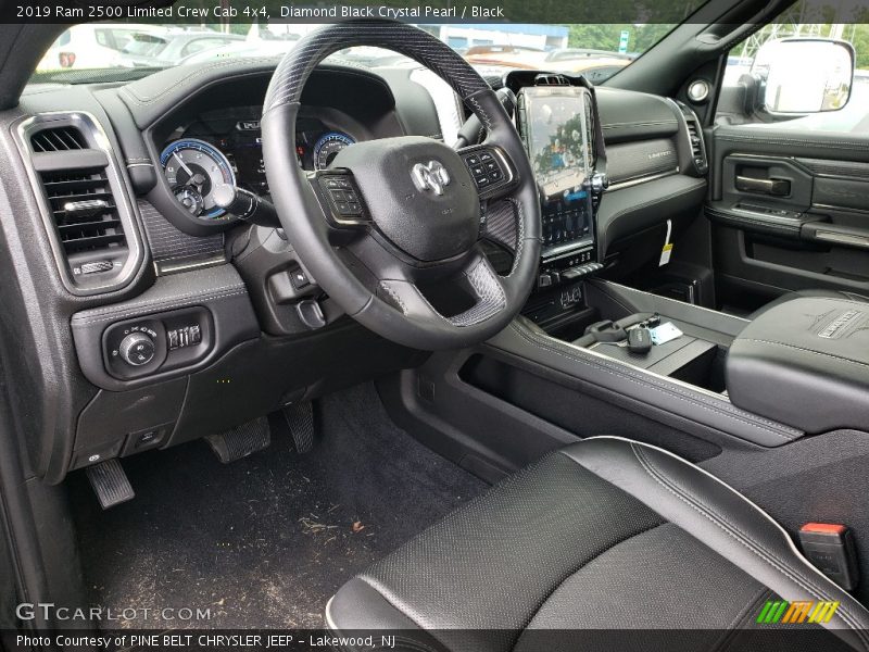  2019 2500 Limited Crew Cab 4x4 Black Interior