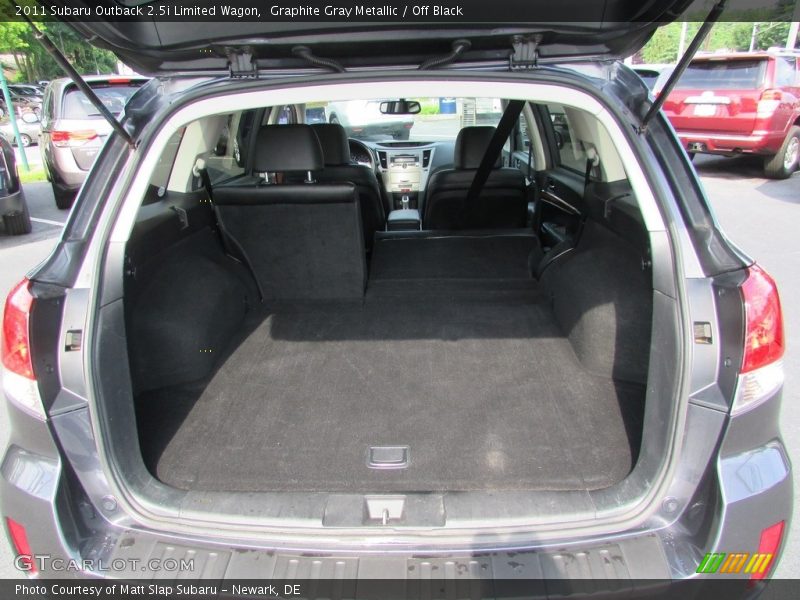 Graphite Gray Metallic / Off Black 2011 Subaru Outback 2.5i Limited Wagon