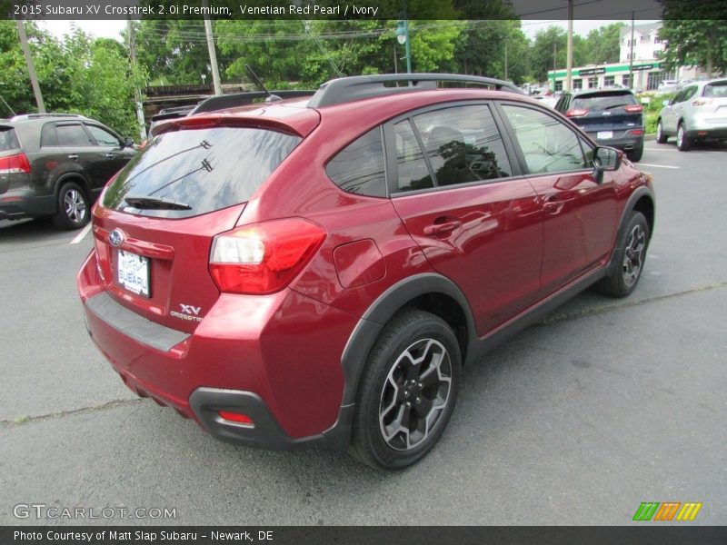 Venetian Red Pearl / Ivory 2015 Subaru XV Crosstrek 2.0i Premium