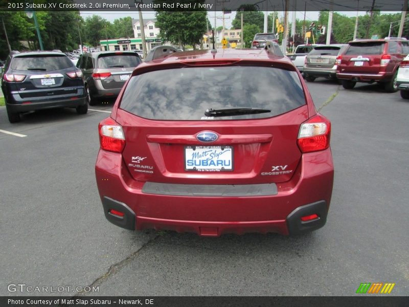 Venetian Red Pearl / Ivory 2015 Subaru XV Crosstrek 2.0i Premium