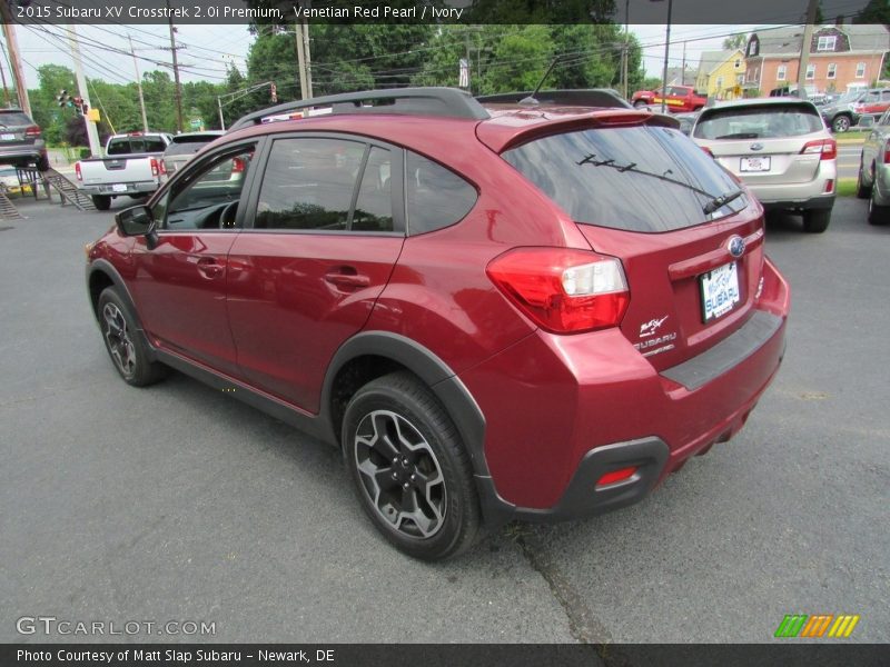 Venetian Red Pearl / Ivory 2015 Subaru XV Crosstrek 2.0i Premium