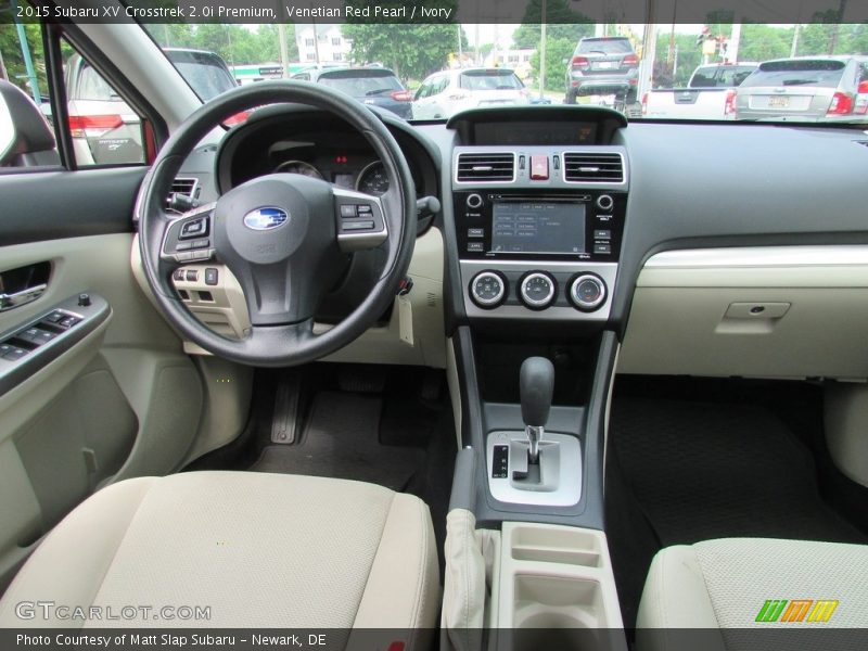 Venetian Red Pearl / Ivory 2015 Subaru XV Crosstrek 2.0i Premium