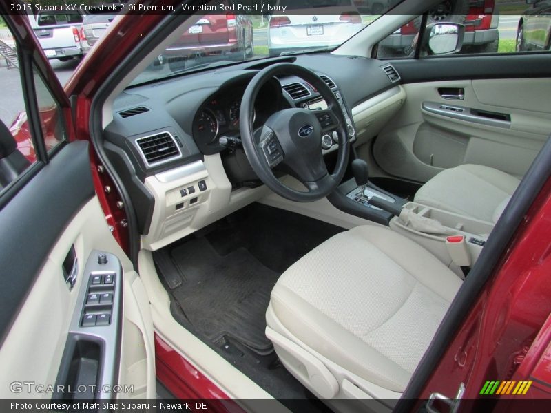 Venetian Red Pearl / Ivory 2015 Subaru XV Crosstrek 2.0i Premium