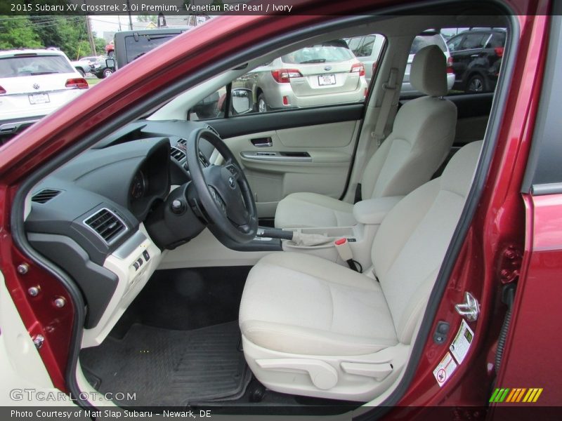 Venetian Red Pearl / Ivory 2015 Subaru XV Crosstrek 2.0i Premium