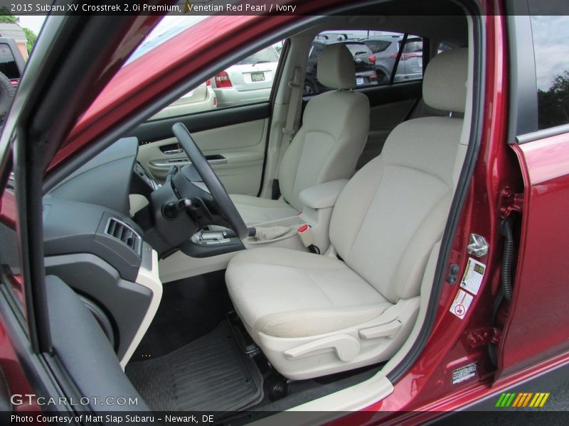 Venetian Red Pearl / Ivory 2015 Subaru XV Crosstrek 2.0i Premium