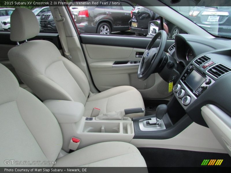 Venetian Red Pearl / Ivory 2015 Subaru XV Crosstrek 2.0i Premium