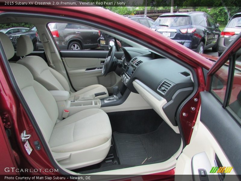 Venetian Red Pearl / Ivory 2015 Subaru XV Crosstrek 2.0i Premium