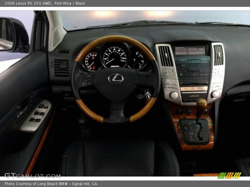 Flint Mica / Black 2008 Lexus RX 350 AWD