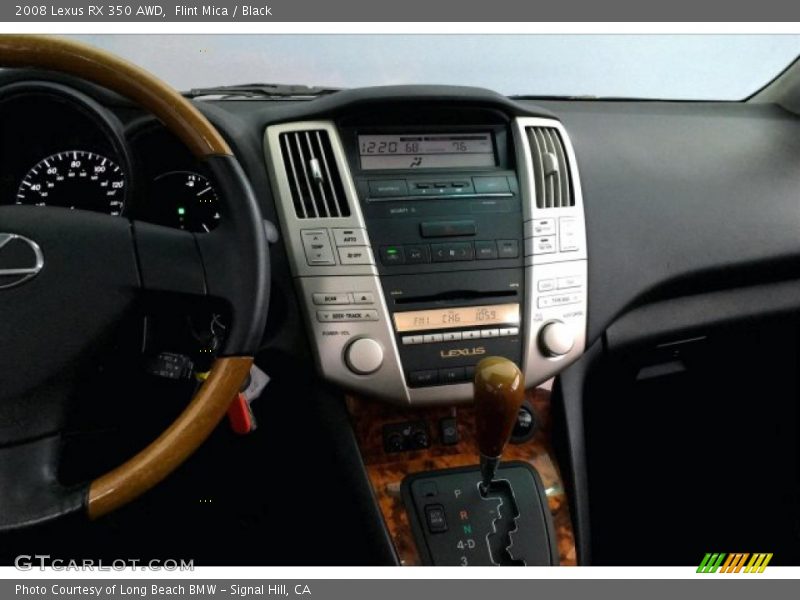 Flint Mica / Black 2008 Lexus RX 350 AWD