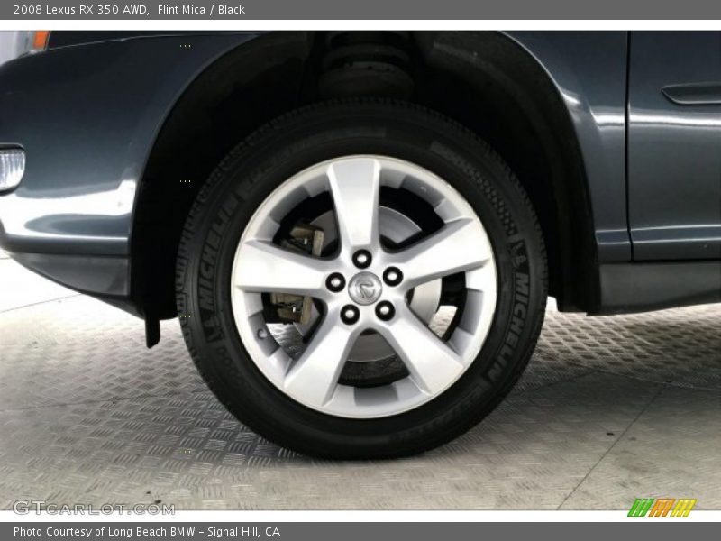 Flint Mica / Black 2008 Lexus RX 350 AWD