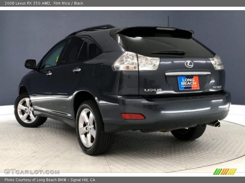 Flint Mica / Black 2008 Lexus RX 350 AWD