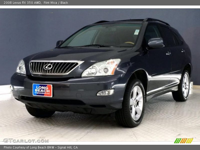 Flint Mica / Black 2008 Lexus RX 350 AWD