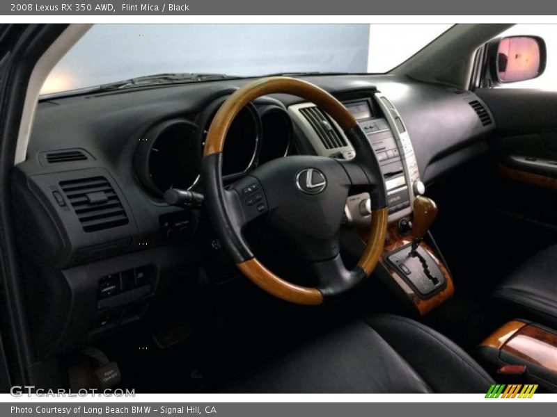 Flint Mica / Black 2008 Lexus RX 350 AWD