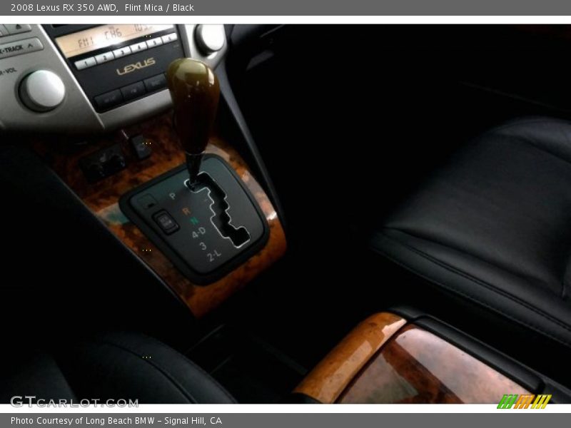 Flint Mica / Black 2008 Lexus RX 350 AWD