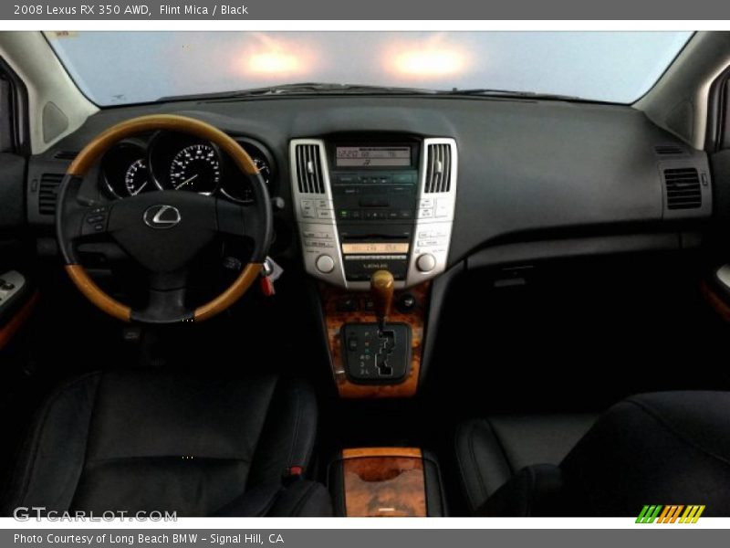 Flint Mica / Black 2008 Lexus RX 350 AWD