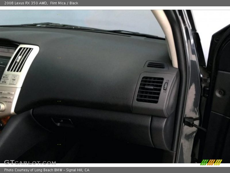 Flint Mica / Black 2008 Lexus RX 350 AWD