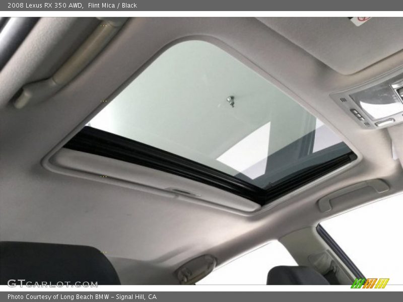 Flint Mica / Black 2008 Lexus RX 350 AWD