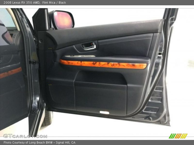 Flint Mica / Black 2008 Lexus RX 350 AWD
