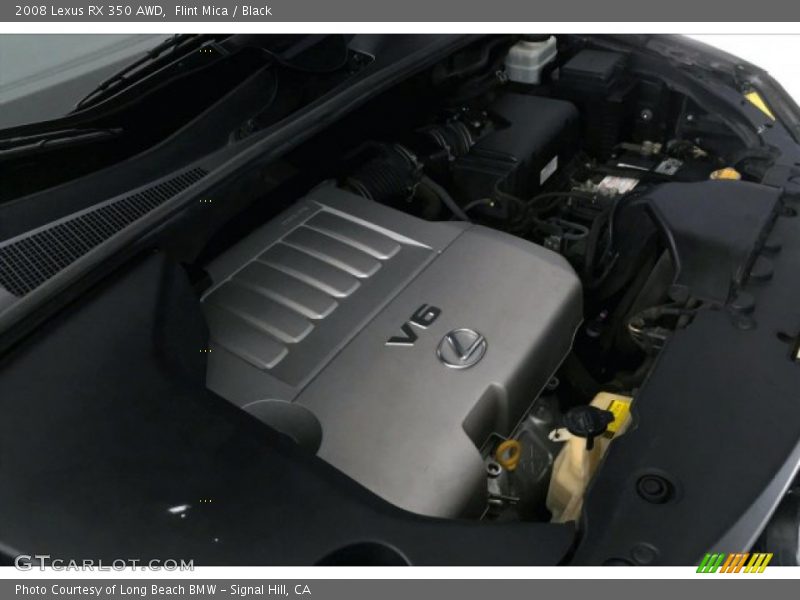 Flint Mica / Black 2008 Lexus RX 350 AWD