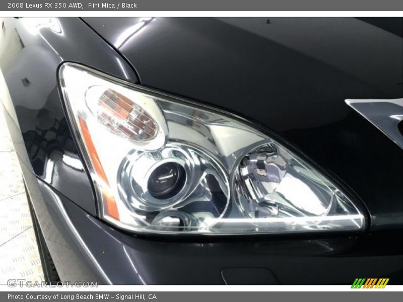 Flint Mica / Black 2008 Lexus RX 350 AWD