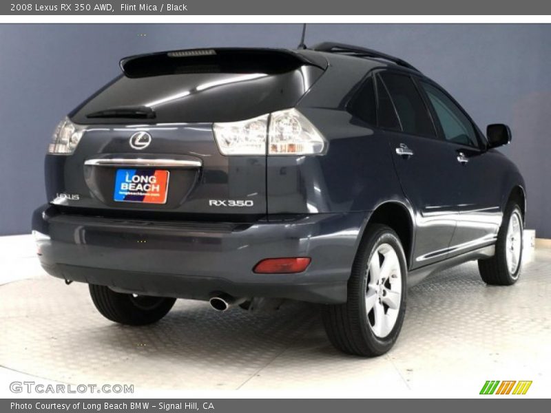 Flint Mica / Black 2008 Lexus RX 350 AWD
