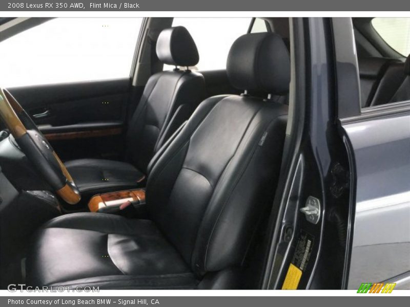 Flint Mica / Black 2008 Lexus RX 350 AWD