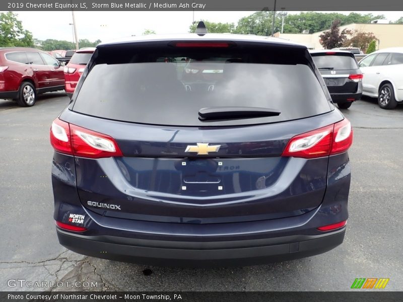 Storm Blue Metallic / Medium Ash Gray 2019 Chevrolet Equinox LS