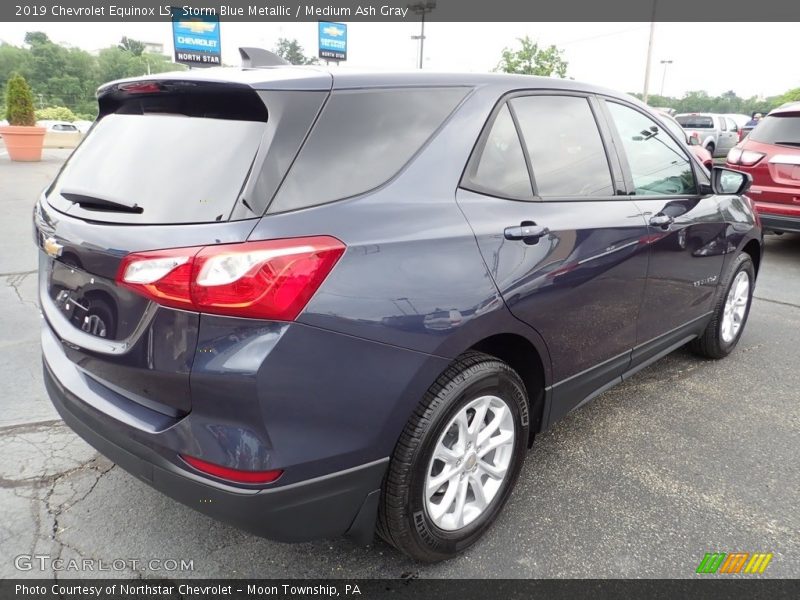Storm Blue Metallic / Medium Ash Gray 2019 Chevrolet Equinox LS