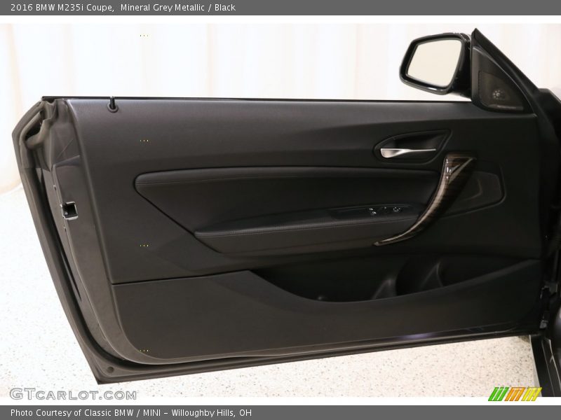 Mineral Grey Metallic / Black 2016 BMW M235i Coupe