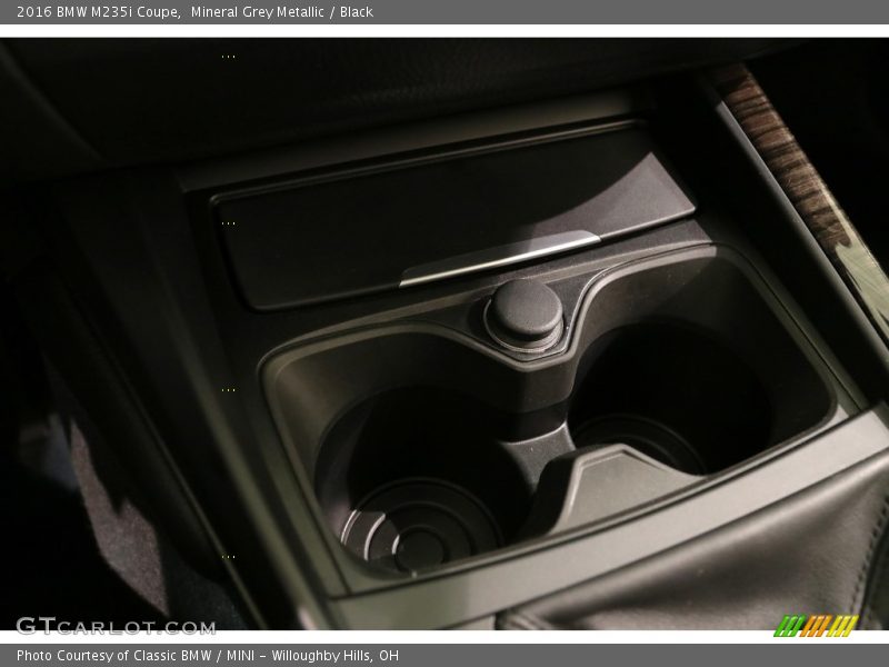 Mineral Grey Metallic / Black 2016 BMW M235i Coupe