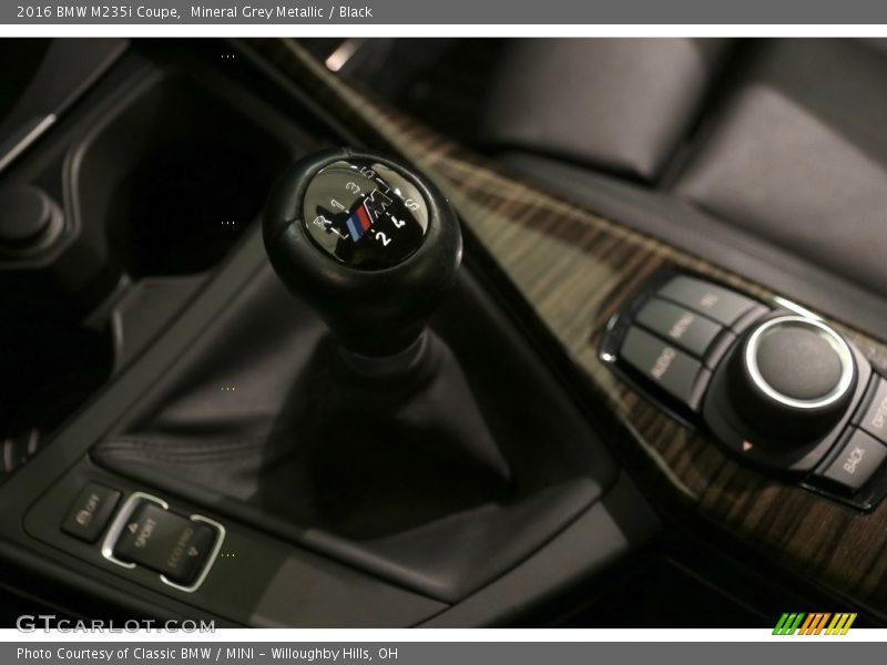 Mineral Grey Metallic / Black 2016 BMW M235i Coupe
