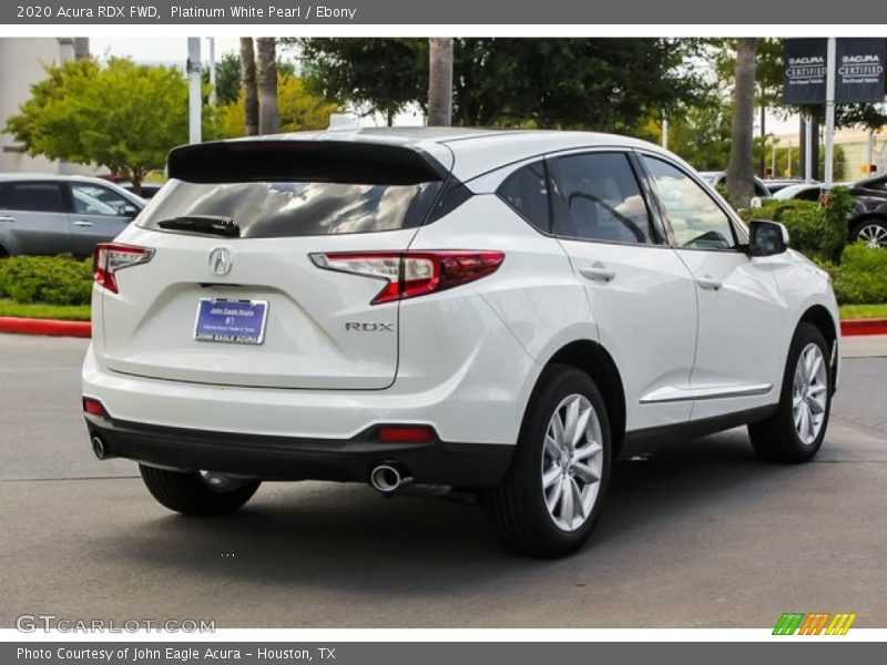 Platinum White Pearl / Ebony 2020 Acura RDX FWD