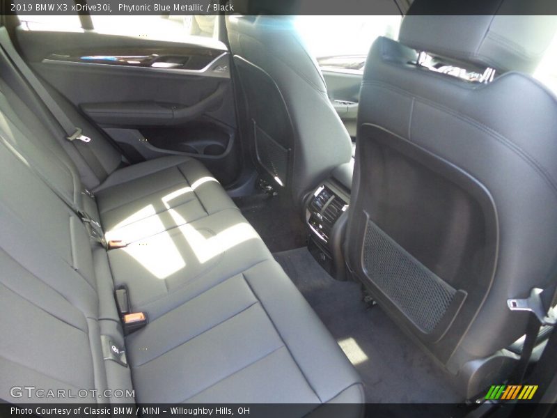 Phytonic Blue Metallic / Black 2019 BMW X3 xDrive30i