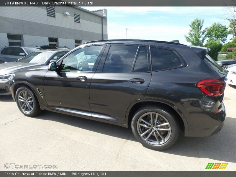 Dark Graphite Metallic / Black 2019 BMW X3 M40i