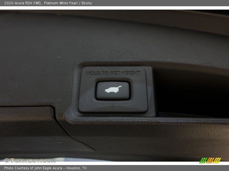 Platinum White Pearl / Ebony 2020 Acura RDX FWD