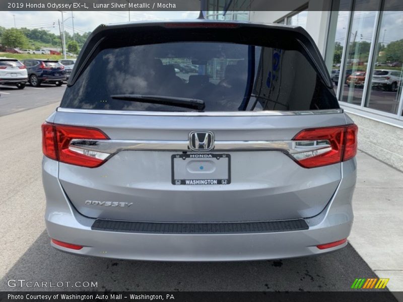 Lunar Silver Metallic / Mocha 2019 Honda Odyssey EX-L
