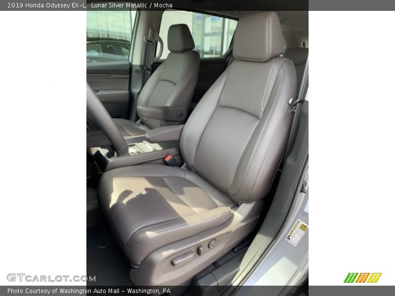 Lunar Silver Metallic / Mocha 2019 Honda Odyssey EX-L
