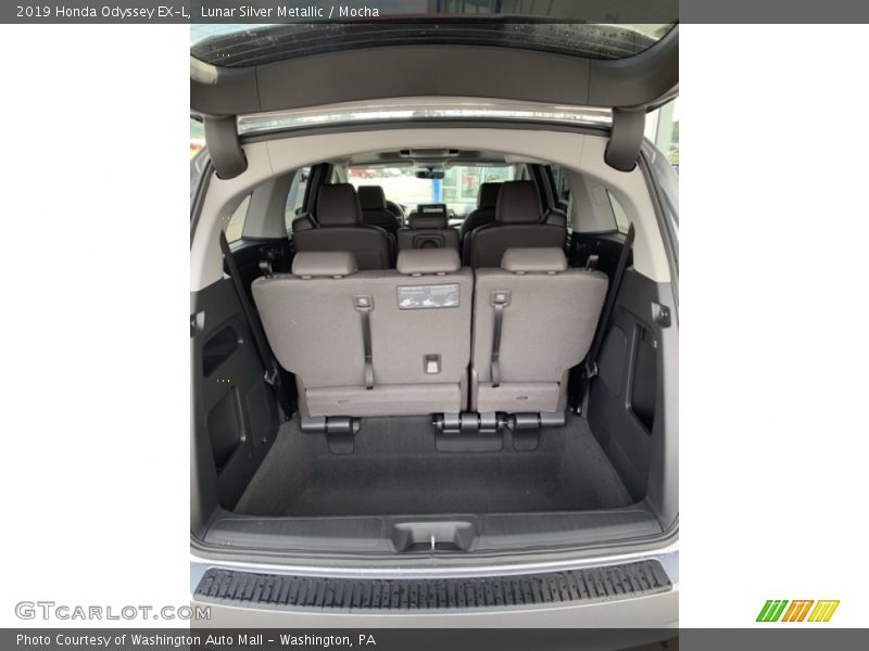 Lunar Silver Metallic / Mocha 2019 Honda Odyssey EX-L