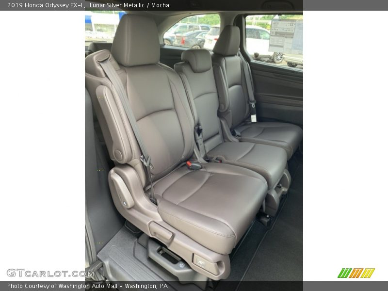Lunar Silver Metallic / Mocha 2019 Honda Odyssey EX-L
